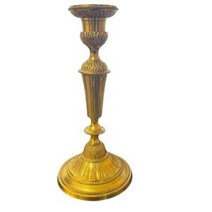 Brass Decorative Candlestick Holder 9 Inch India